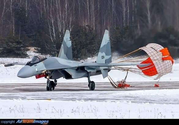 روسيا تنشر صور جديدة لمقاتلات سو-35 المصرية