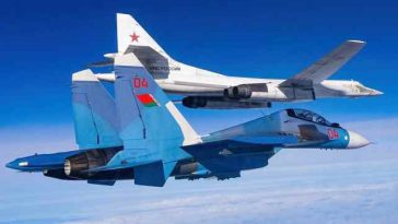 قاذفات Tu-22M3 النووية ومقاتلات Su-35 الروسية تقوم بدوريات بالقرب من مواقع الناتو