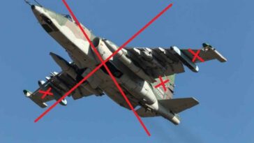 أنظمة الدفاع الجوي الأوكرانية تسقط طائرة روسية من طراز SU-25 "Grach"