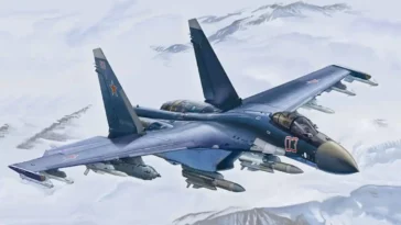 الولايات المتحدة تنشر فيديو المواجهة الخطيرة بين سو-35 الروسية المسلحة بالكامل وطائرة إف-16 أمريكية فوق سوريا (فيديو)