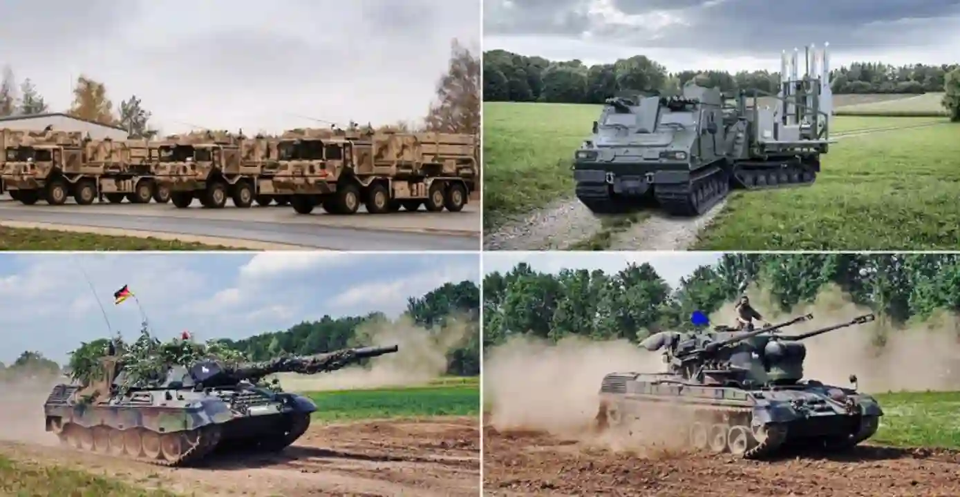 ألمانيا تستعد لمنح أوكرانيا 110 دبابة من طراز Leopard 1A5، و18 نظام دفاع جوي IRIS-T SLM و SLS، و20 مركبة قتالية من طراز Marder و18 مدفع Gepard المضاد للطائرات