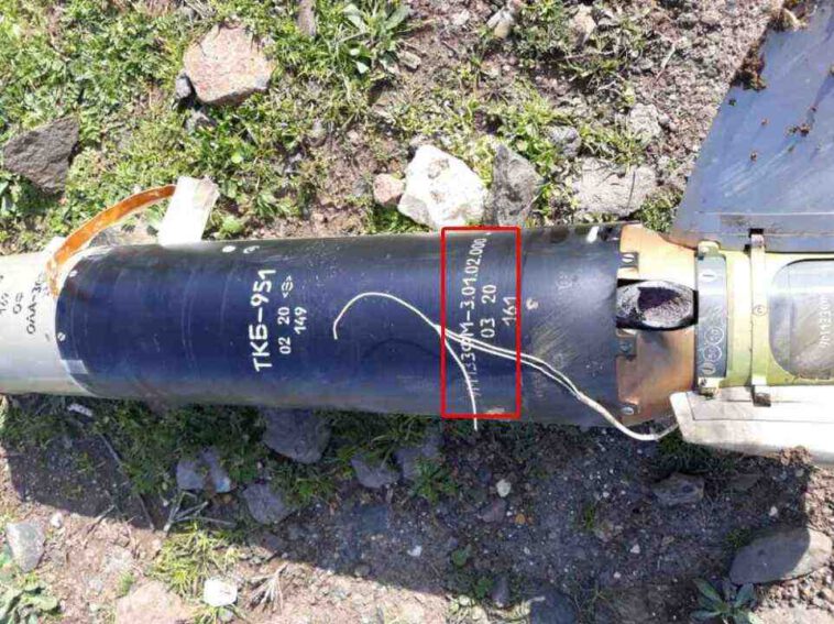 العثور على حطام صاروخ روسي جديد في سوريا