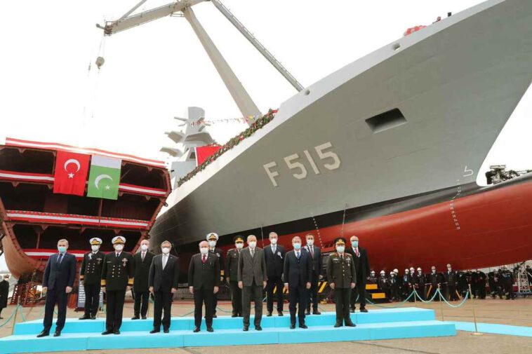 تركيا تنزل أول فرقاطة ضمن مشروعها للسفن الحربية الوطنية MILGEM تحت اسم "إسطنبول"