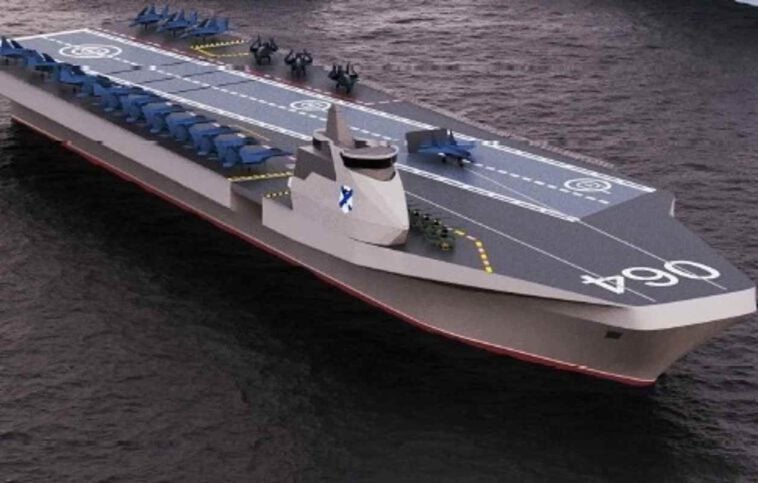 شركة Nevskoe الروسية لتصميمات السفن الحربية تعرض أخيرًا التصميم النهائي لحاملة الطائرات الروسية الجديدة Varan
