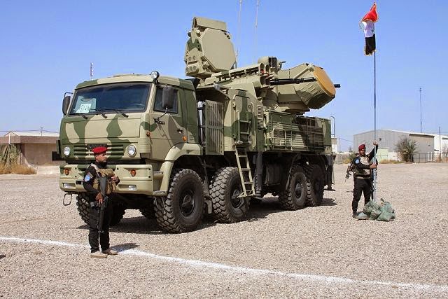 نظام بانتسير-إس يحمي القاعدة الأمريكية في العراق من الهجمات الصاروخية