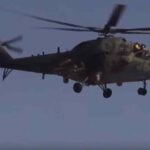 تحطم مروحية عسكرية هجومية روسية في سوريا