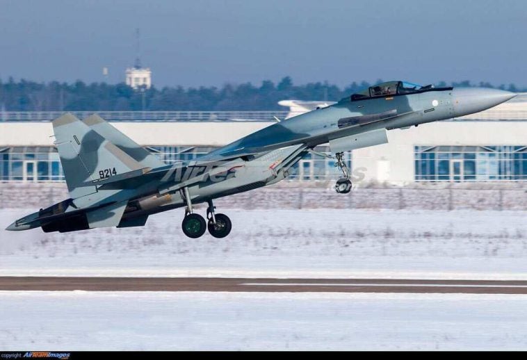 ظهور صورة جديدة لمقاتلة Su-35 المصرية