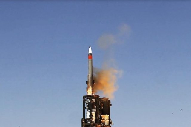 إسرائيل تختبر صاروخ الدفاع الجوي باراك BARAK ER