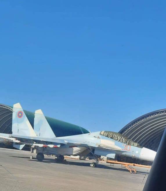 صور تفند مزاعم رئيس الوزراء الأرميني بخصوص مقاتلات سو-30