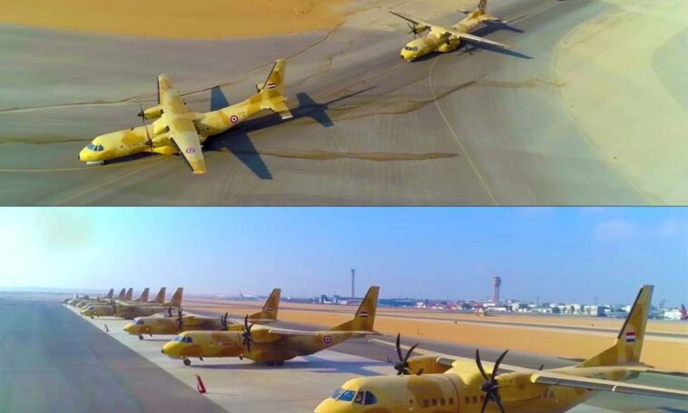 مصر تمتلك أضخم أسطول جوي في العالم من طائرة النقل التكتيكي CASA C-295M