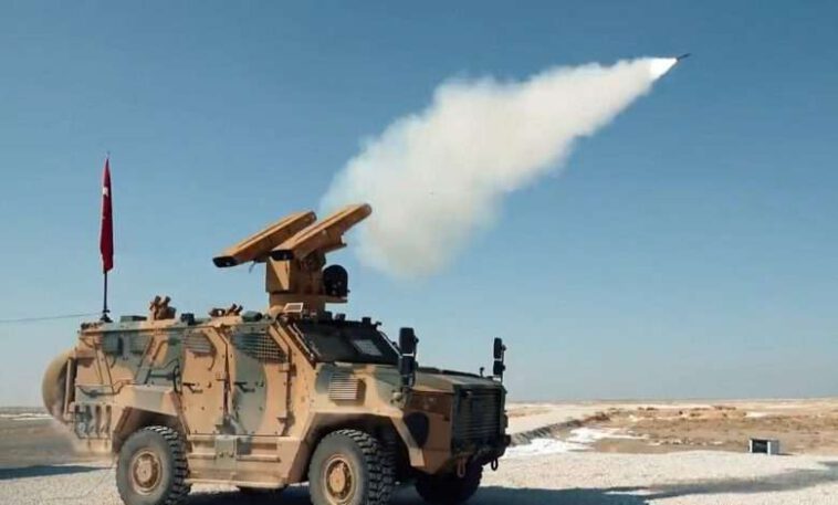 نجاح اختبار نظام الدفاع الجوي التركي المحلي الصنع SUNGUR