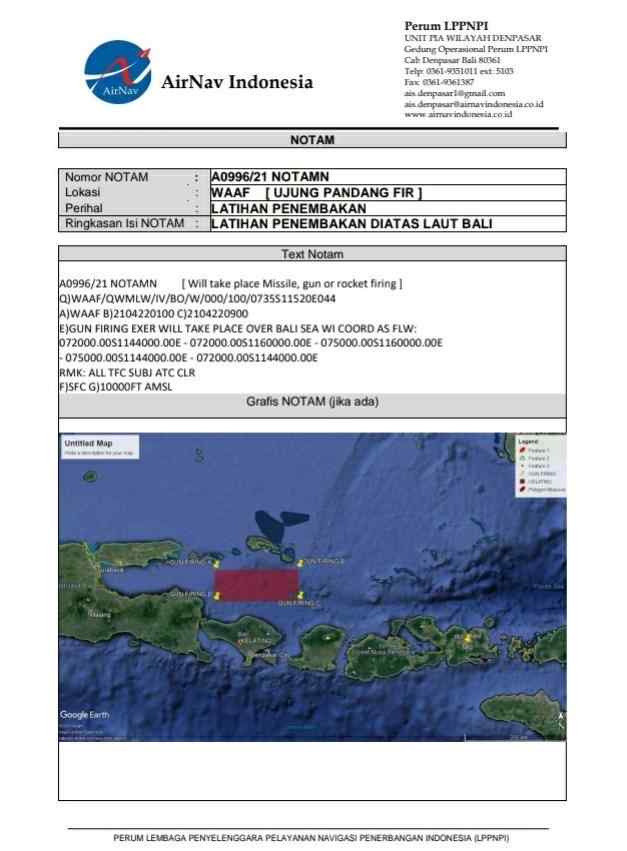إندونيسيا تفقد غواصة type 209/1300 في البحر