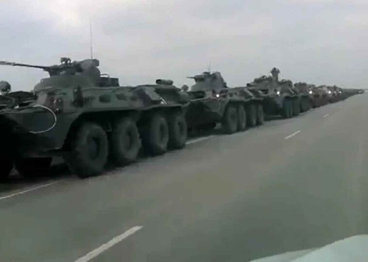 روسيا تؤكد نشر قواتها بالقرب من الحدود الأوكرانية (فيديو)