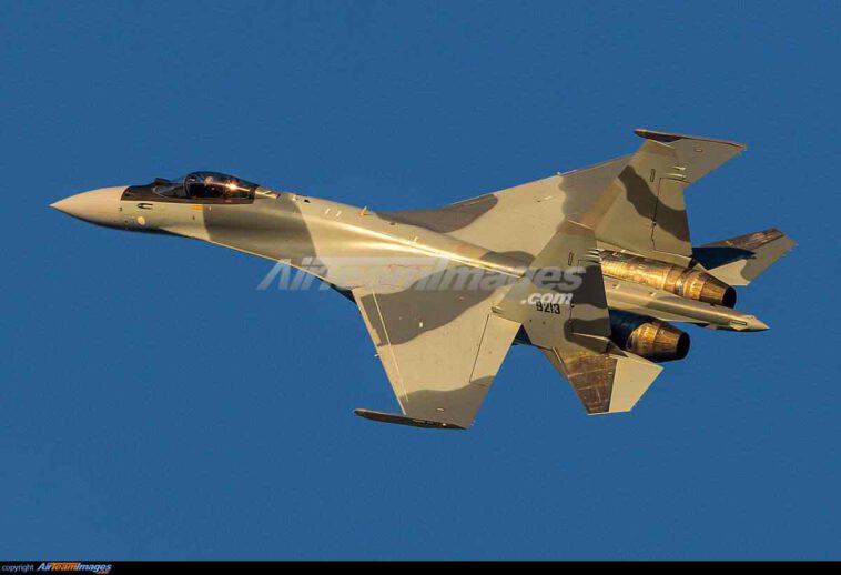 آخر صورة ظهرت للسوخوي 35 المصرية أثناء اختباراتها في روسيا