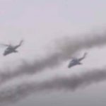 مروحية من طراز Mi-24 التابعة لسلاح الجو الطاجيكي تشن هجومًا صاروخيًا على قيرغيزستان