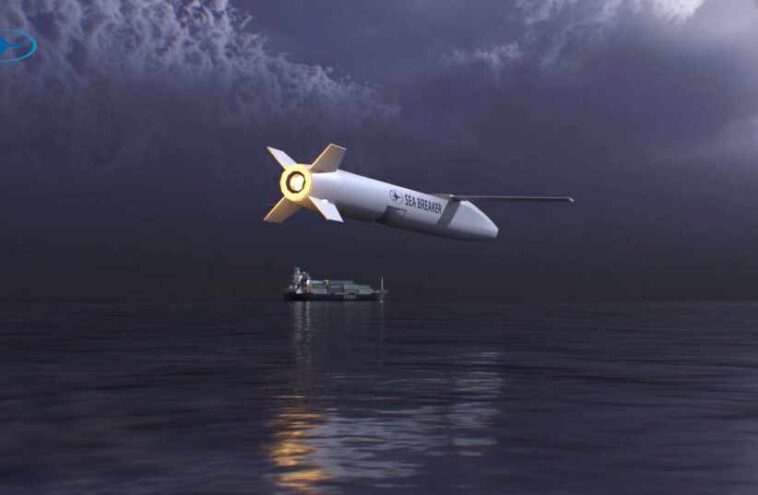 شركة Rafael الإسرائيلية تكشف اليوم عن تطوير صاروخ هجومي جديد يحمل اسم Sea Breaker