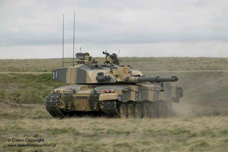 تسريب تفاصيل دبابة القتال البريطانية الرئيسية تشالنجر 2 على الإنترنت