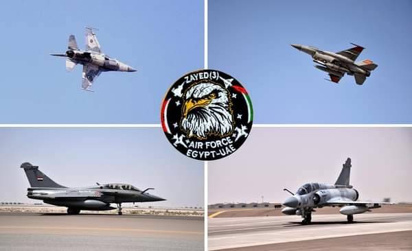 استمرار فعاليات التدريب المشترك ‏الجوي المصري الإماراتي