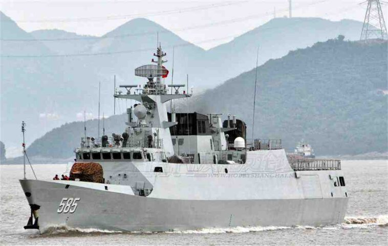 البحرية الجزائرية تتعاقد على 3 كورفيتات صينية شبحية من طراز "تايب 056"