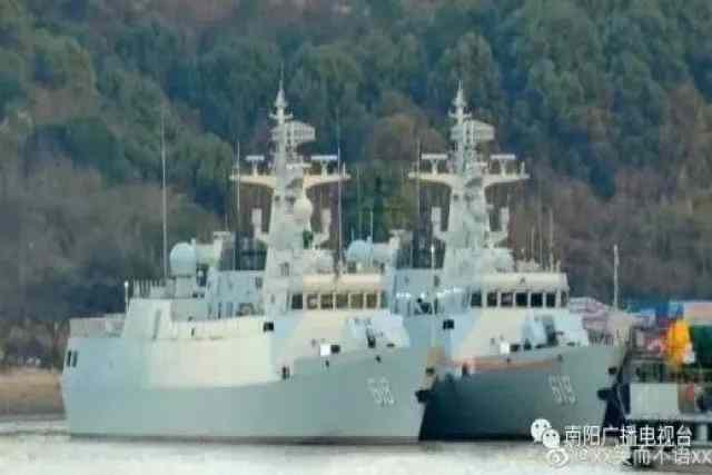 الصين تطلق سفينة حربية جديدة للجزائر مبنية على أساس كورفيت Type 056