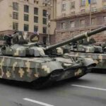 تعطل دبابة أوبلوت الأوكرانية الجديدة في استعراض تجريبي