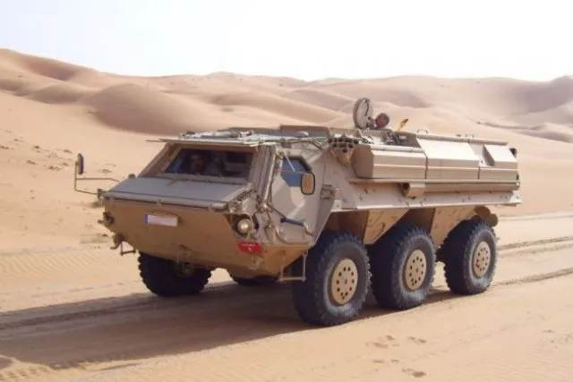شركة ريمنتال Rheinmetall الألمانية تسلم مركبات Fuchs / Fox 2 المدرعة لعميل دولي
