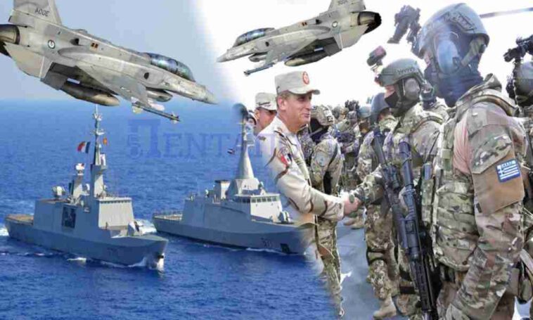 مناورات عسكرية يونانية مصرية تهدد الأمن الإقليمي للأراضي التركية