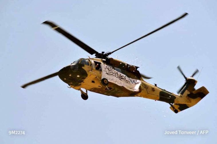 رسميًا حركة طالبان تمتلك طيران مروحي بعد أن استطاعت تشغيل مروحية "بلاك هوك" UH-60 أمريكية وعدد من مروحيات "Mi-17” الروسية