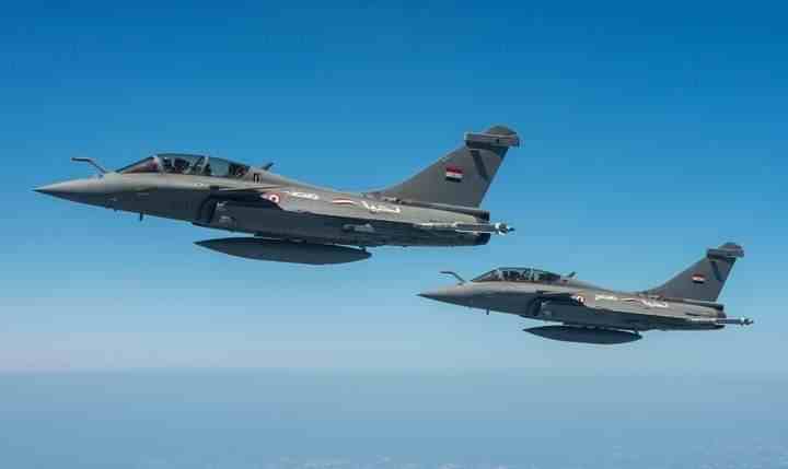 مقاتلات رافال المصرية مزودة بصواريخ الجو جو الرائعة Mica-IR الحراري