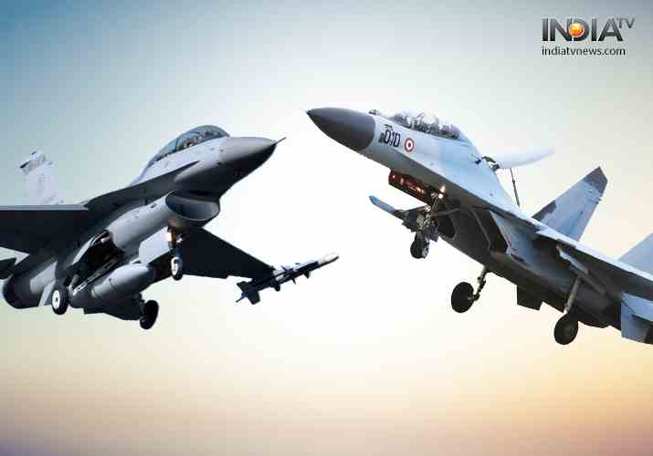 سو-30 هندية تواجه طائرات إف-16 وميراج-2000 المصرية