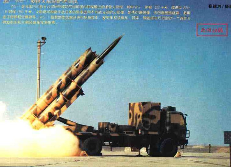 مقطع فيديو يُظهر راجمة الصواريخ الصينية طويلة المدى WS-1B لدى الجيش السوداني