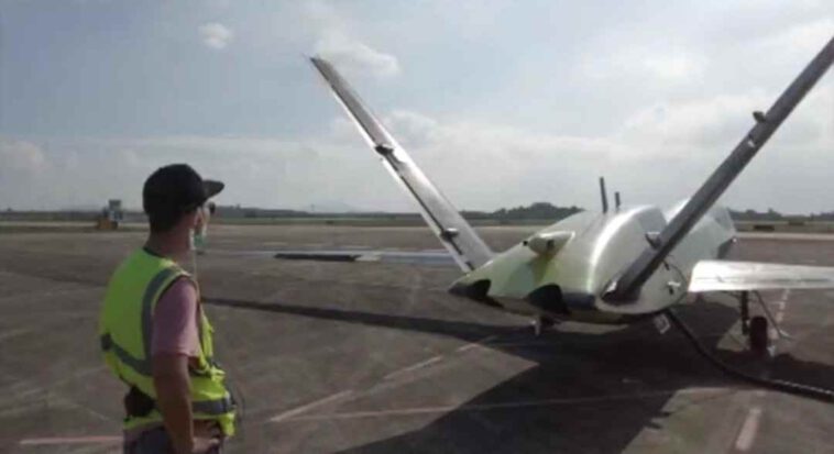 الجيش الصيني ينشر فيديو للطائرة المسيرة الصينية الجديدة Wing loong 10 لأول مرة