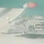 لقطات مسربة تُظهر لحظة تحطم طائرة بريطانية من طراز F35 في البحر الأبيض المتوسط أثناء إقلاعها من حاملة الطائرات الملكة إليزابيث