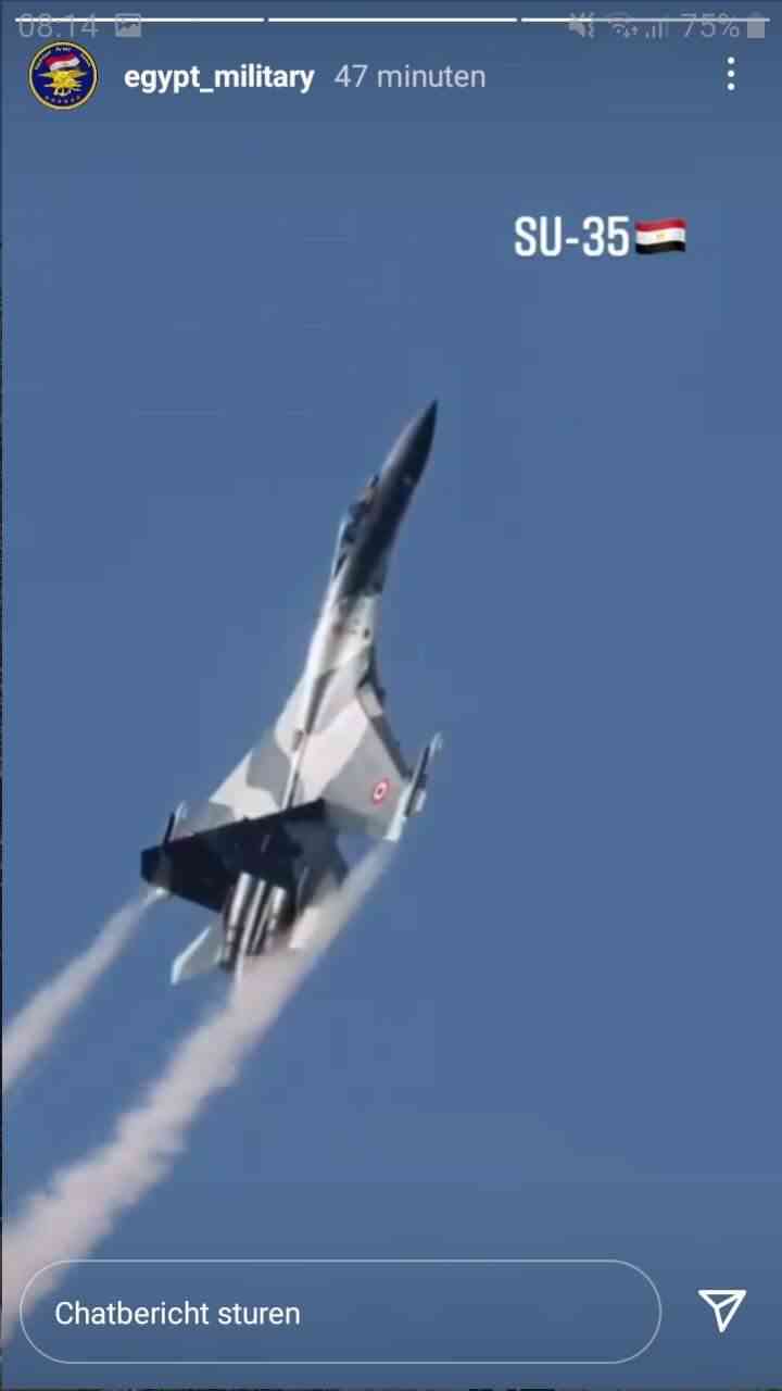 أخيرًا.. ظهور مقاتلة سوخوي Su-35SE بالعلم المصري