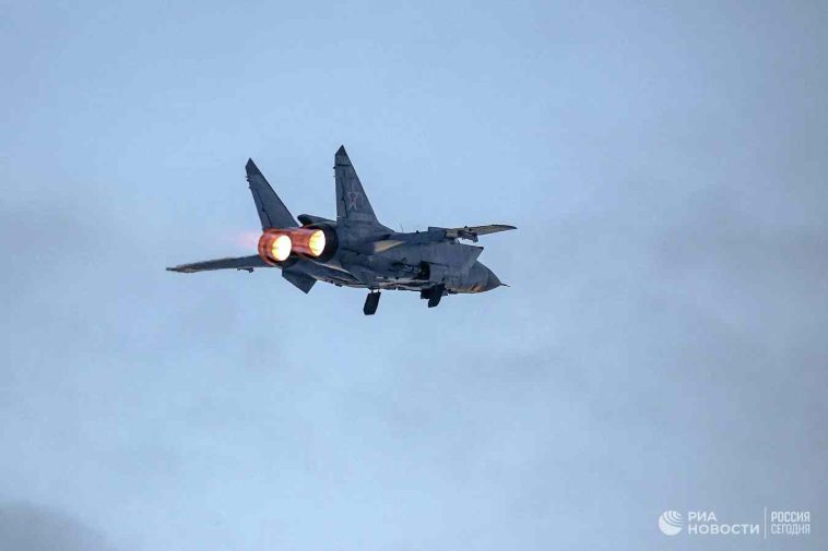 تحطم مقاتلة روسية من طراز MiG-31