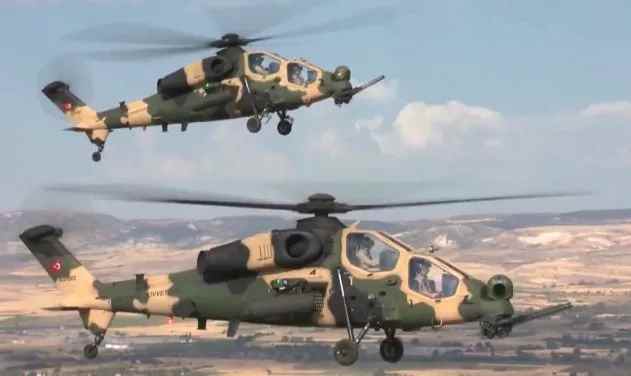 تركيا تطور نسخة بحرية من طائرة الهليكوبتر الهجومية ATAK-II