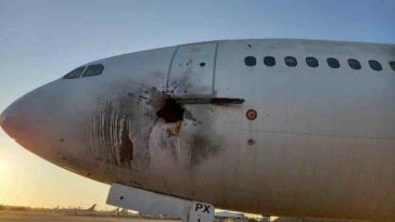 مطار بغداد الدولي يتعرض فجر هذه اليوم لهجوم إرهابي بـ 6 صواريخ سقط أحدهم على طائرة مدنية