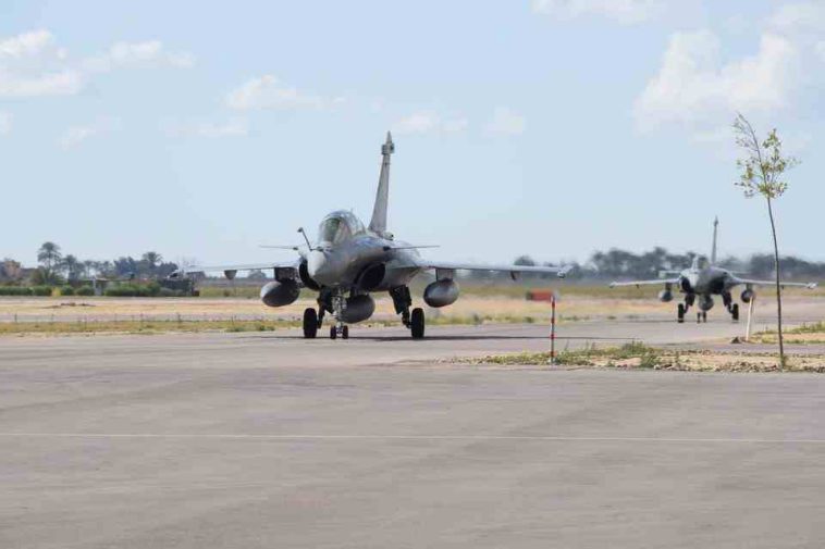 إنطلاق مناورات آمون 22 الجوية المشتركة بين الجيش المصري والفرنسي