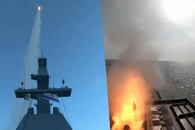 البحرية الإسرائيلية تختبر C-Dome، النسخة البحرية لنظام القبة الحديدية المضادة للصواريخ