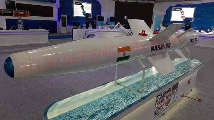الهند تختبر الصاروخ المضاد للسفن NASM-SR المحلي الصنع الذي تطلقه طائرات الهليكوبتر