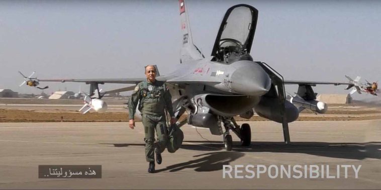 ظهور صواريخ الهاربون على الإف-16 المصرية