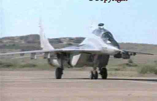 سقوط طائرة مقاتلة جزائرية من طراز Mig-29 UB