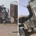 الجيش المغربي يدمر قافلة شاحنات جزائرية على أطراف الصحراء المغربية