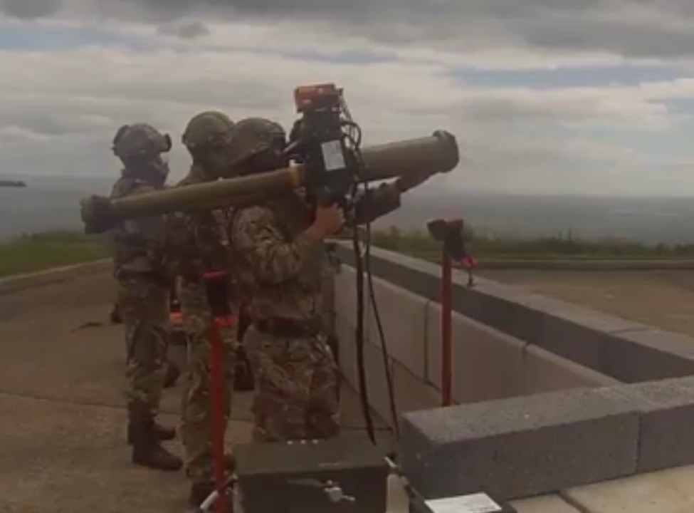 فيديو حصري يظهر لحظة إسقاط الدرون الروسي Orlan 10 بواسطة صاروخ بريطاني