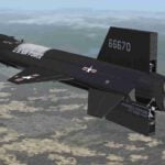 الطائرة الأمريكية X-15 التي وصلت لسرعة قياسية تصل إلى 6.7 ماخ (أسرع من SR-71 Blackbird)
