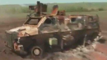 تأكيد تدمير أول عربة مدرعة من طراز Bushmaster التي سلمتها أستراليا للقوات الأوكرانية
