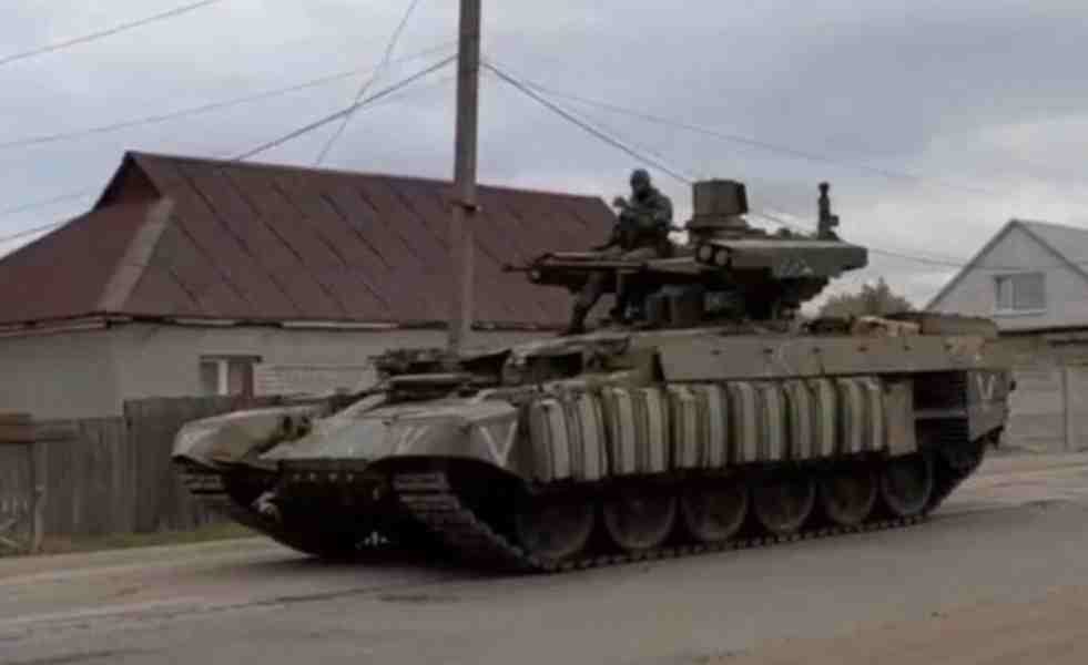 دبابة "ترميناتور" الروسية المرعبة تظهر لأول مرة في أوكرانيا