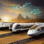 مصر توقع رسميًا عقدًا ضخمًا مع تحالف شركات عالمية كبرى لإنشاء منظومة متكاملة للقطار الكهربائي السريع في مصر بإجمالي أطوال 2000 كم