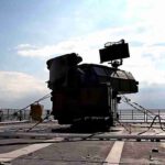 رصد سفينة روسية مجهزة بنظام الدفاع الجوي الصاروخي "تور Tor" المضاد للطائرات