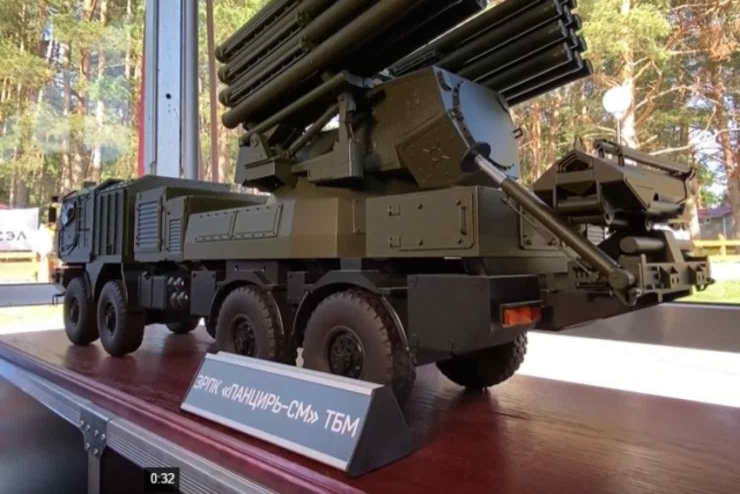 روسيا تكشف عن نظام الدفاع الجوي الجديد Pantsir-SM-TBM بـ 24 صاروخًا
